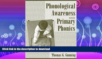 READ BOOK  Phonological Awareness and Primary Phonics  GET PDF
