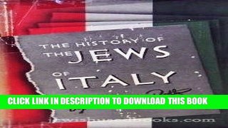 [PDF] The History of the Jews of Italy Full Colection