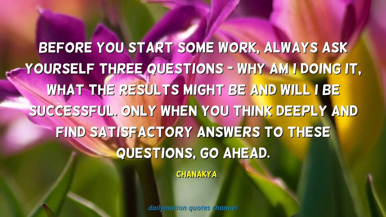 Chanakya Quotes #1