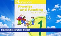 FAVORITE BOOK  Horizons Phonics and Reading 1st Grade Homeschool Curriculum Kit (Complete Set)