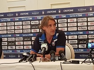 #CrotoneAtalanta, la conferenza di mister Nicola alla vigilia del match
