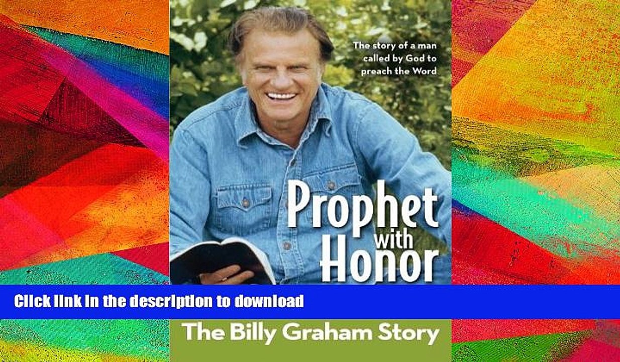 FAVORITE BOOK  Prophet With Honor, Kids Edition: The Billy Graham Story (ZonderKidz Biography)