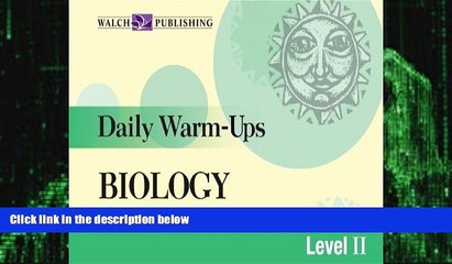 Big Deals  Biology (Daily Warm-Ups) (Daily Warm-Ups Science)  Best Seller Books Most Wanted