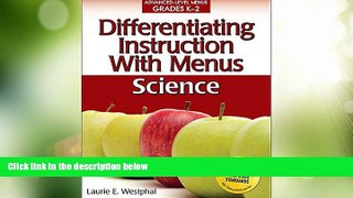 Must Have PDF  Differentiating Instruction with Menus: Science (Grades K-2)  Free Full Read Best