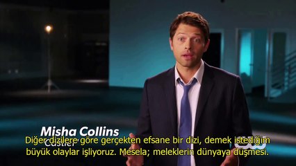 Supernatural 9.Sezon Misha Collins Röportajı (Türkçe Altyazılı)