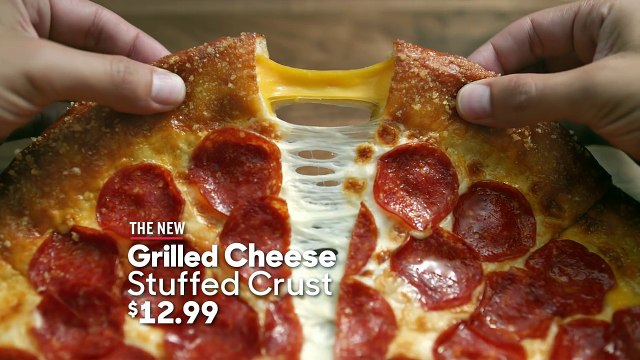 Homesick Alien Extended Version_ Grilled Cheese Stuffed Crust Pizza