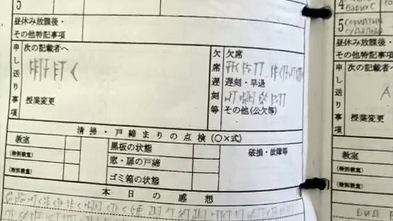 【衝撃】偏差値76の高校の学級日誌はやっぱりぶっ飛んでた！天才すぎる生徒たちに先生も応戦ｗｗ