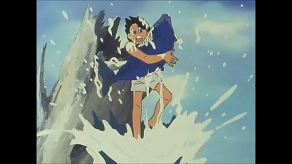 昭和アニメ 釣りキチ三平 第5話 カルデラの青鮒 3 挑戦 青い巨ベラ Tsurikichi Sanpei Episode 5 動画 Dailymotion