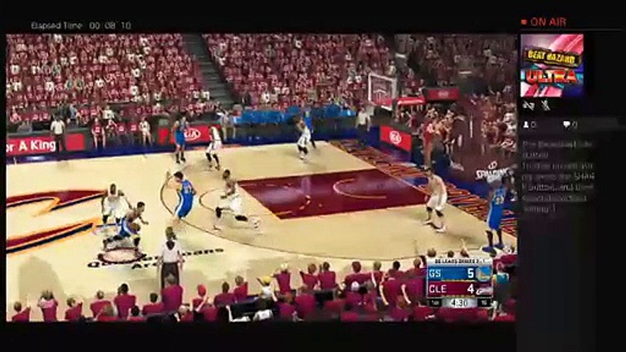 NBA 2K17 Finals | Game 4 | CLE vs GSW (2)