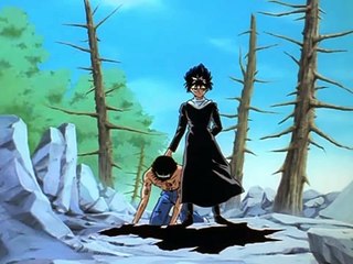 Hiei Saves Yusuke