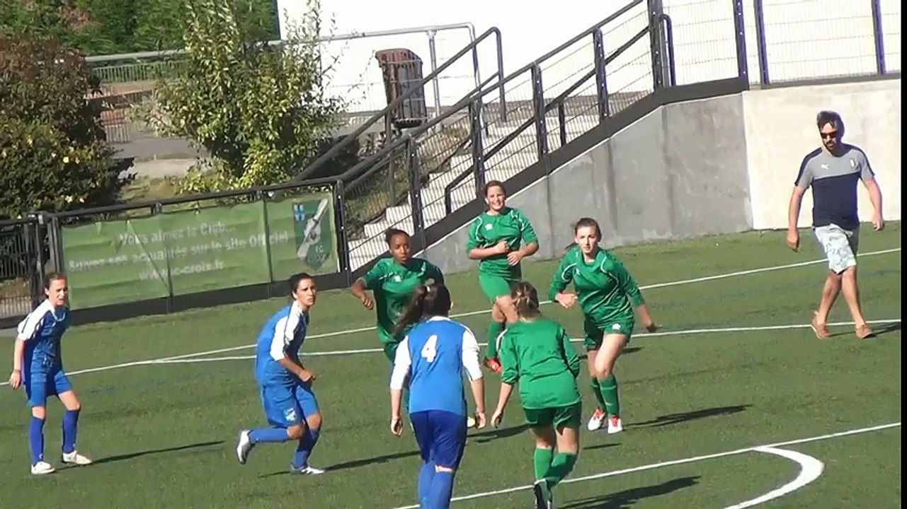 U 16 filles ic croix - leers