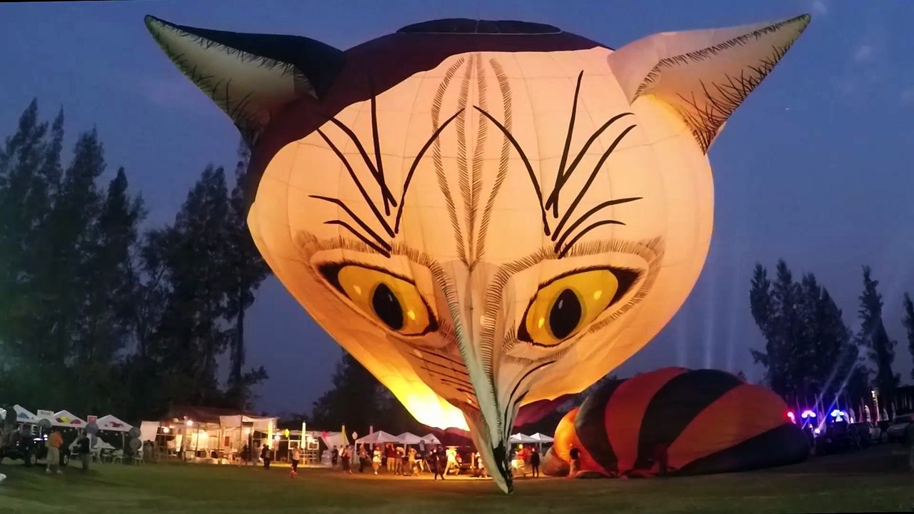 Thaïlande : Chiang Mai (Festival ballons)