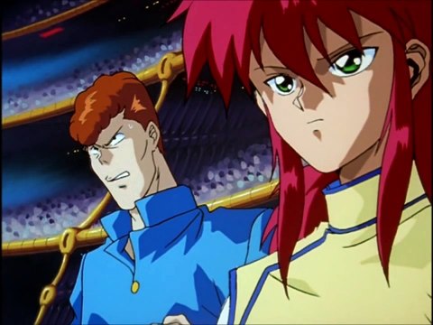 Yu Yu Hakusho HD- Hiei vs. Makintaro