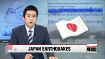 Earthquakes M5.7 and M5.5 hit northern and southern Japan
