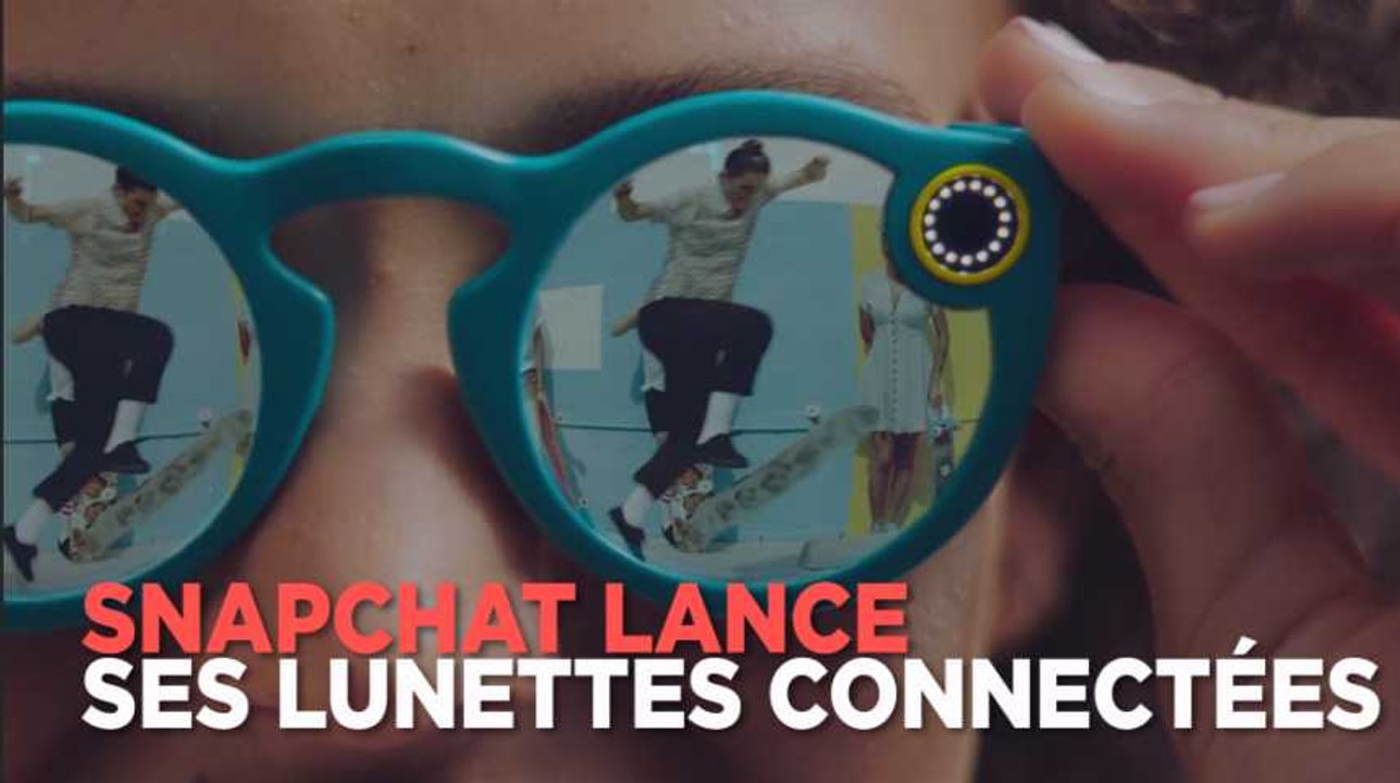 Snapchat dévoile ses lunettes de soleil connectées