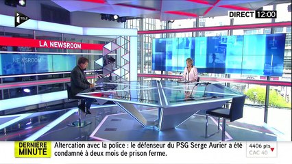 Serge Aurier condamné à deux mois ferme
