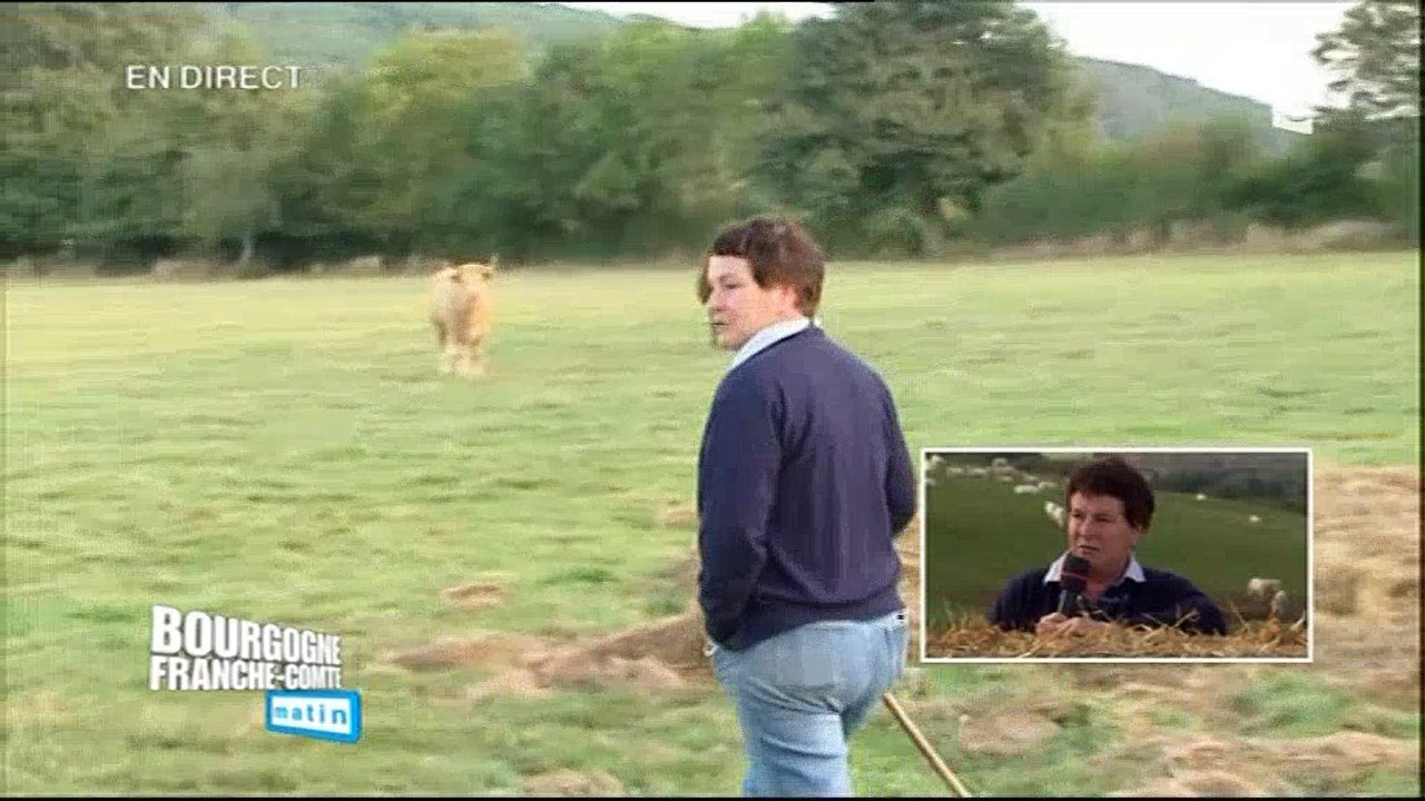 Depuis une exploitation agricole de Ste-Hélène en Saône-et-Loire