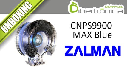 Zalman CNPS9900 MAX Blue - Unboxing