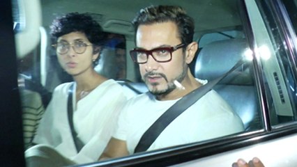 SPOTTED : Aamir Khan Sports Secret Superstar Look | Dangal Sceeening