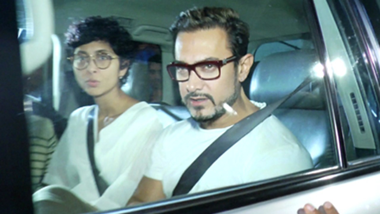 SPOTTED : Aamir Khan Sports Secret Superstar Look | Dangal Sceeening