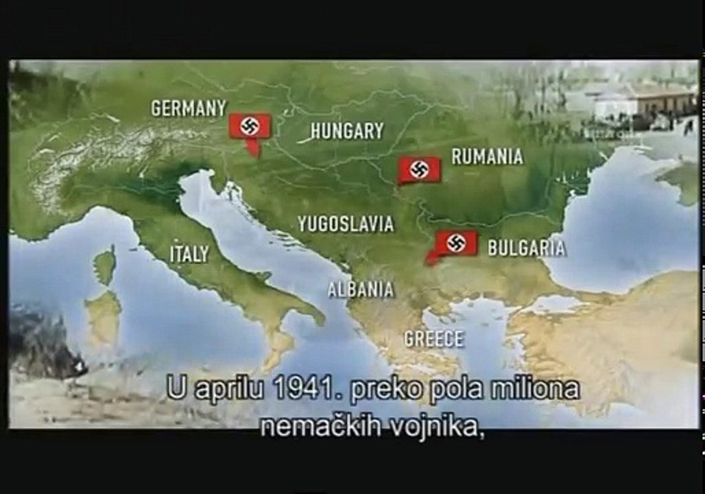 Drugi svetski rat u boji - Mediteran i severna Afrika 6. deo