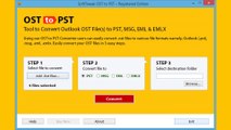 SoftTweak OST to PST - Watch Live to Convert OST to PST, MSG, EML & EMLX format