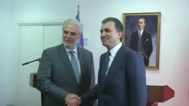 Çelik-Stylianides Görüşmesi