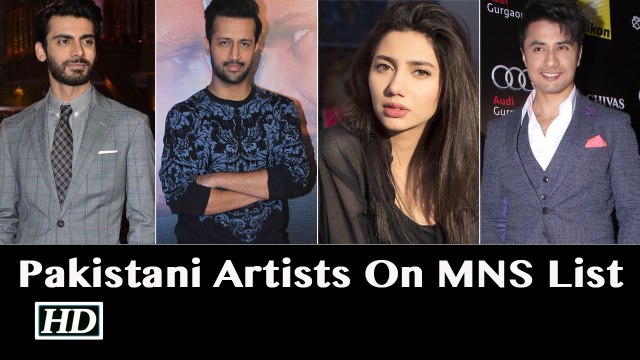Pakistani Artists Who Are On MNS Hit List