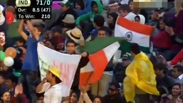Virender Sehwag and Gautam Gambhir 201 Runs Partnership - Best Innings in ODI