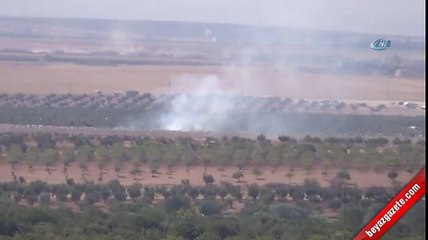 Fırtına obüsler aralıklarla DAEŞ hedeflerini vuruyor