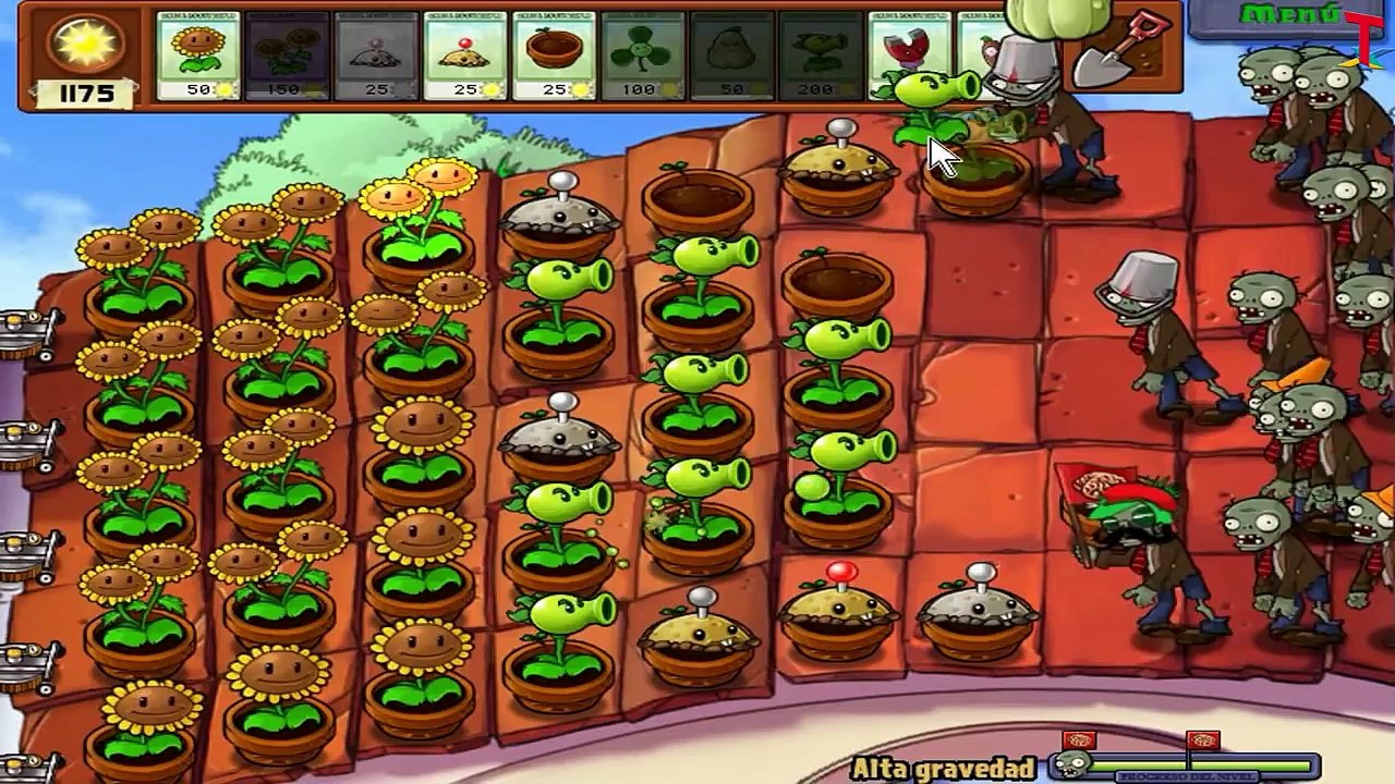 Plantas vs. Zombis│en Español por TulioX│Parte Final