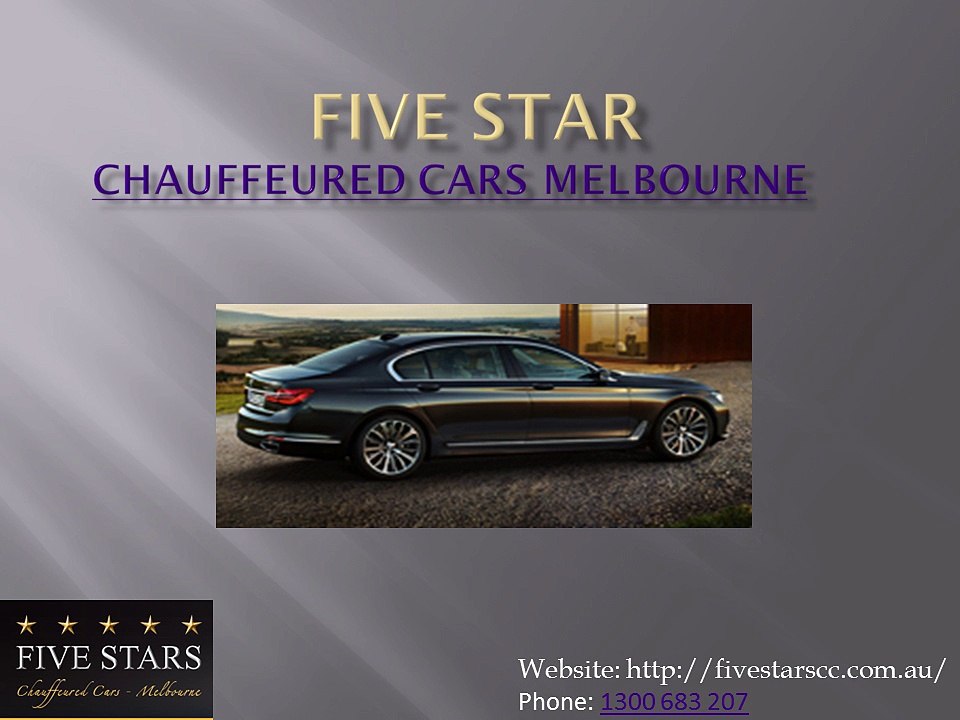 Book Affordable Chauffeured Cars in Melbourne | Five Stars