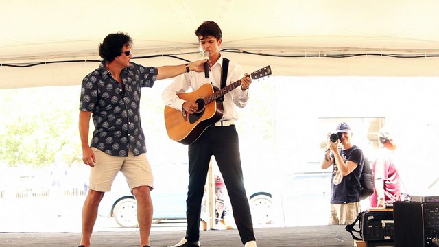 Liam Grosso sings 'Heartbreak Hotel' Elvis Week 2016