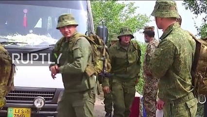 Russian Troops Reached Pakistan at Noor Khan Air Base Pakistan and Russia Joint Military Excercise in Pakistan Russian refused indian protest Full HD