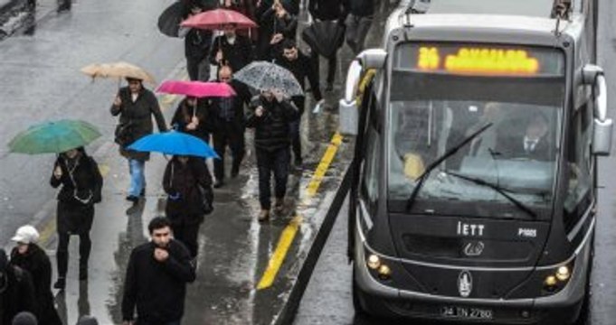 Meteoroloji'den İstanbullulara Kuvvetli Yağış Uyarısı
