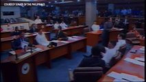 Senators debate on whether to suspend Cayetano's privilege speech