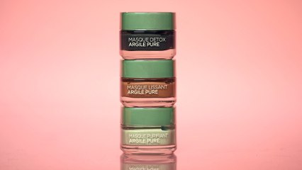 Masques Argile Pure Détox, Purifiant, Lissant de L'Oréal Paris