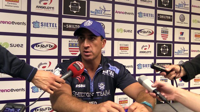 Réaction de Manny Edmonds après la J5 Pro D2 ASBH - SC Albi