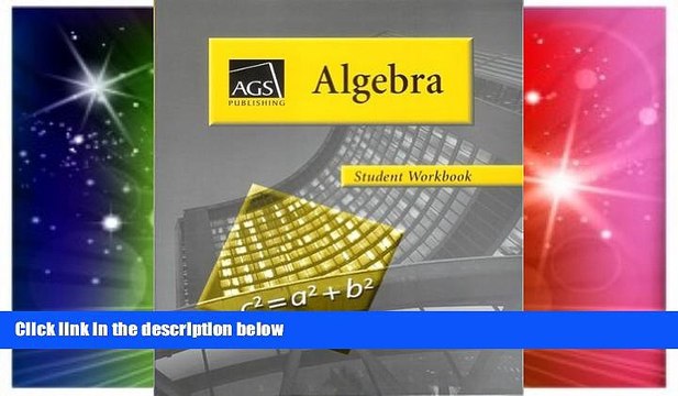 Big Deals ALGEBRA STUDENT WORKBOOK Best Seller Books Best Seller