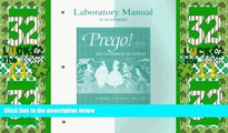 Big Deals  Laboratory Manual to accompany Prego! An Invitation to Italian  Best Seller Books Best