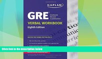 Big Deals  GRE Verbal Workbook (Kaplan Test Prep)  Best Seller Books Most Wanted