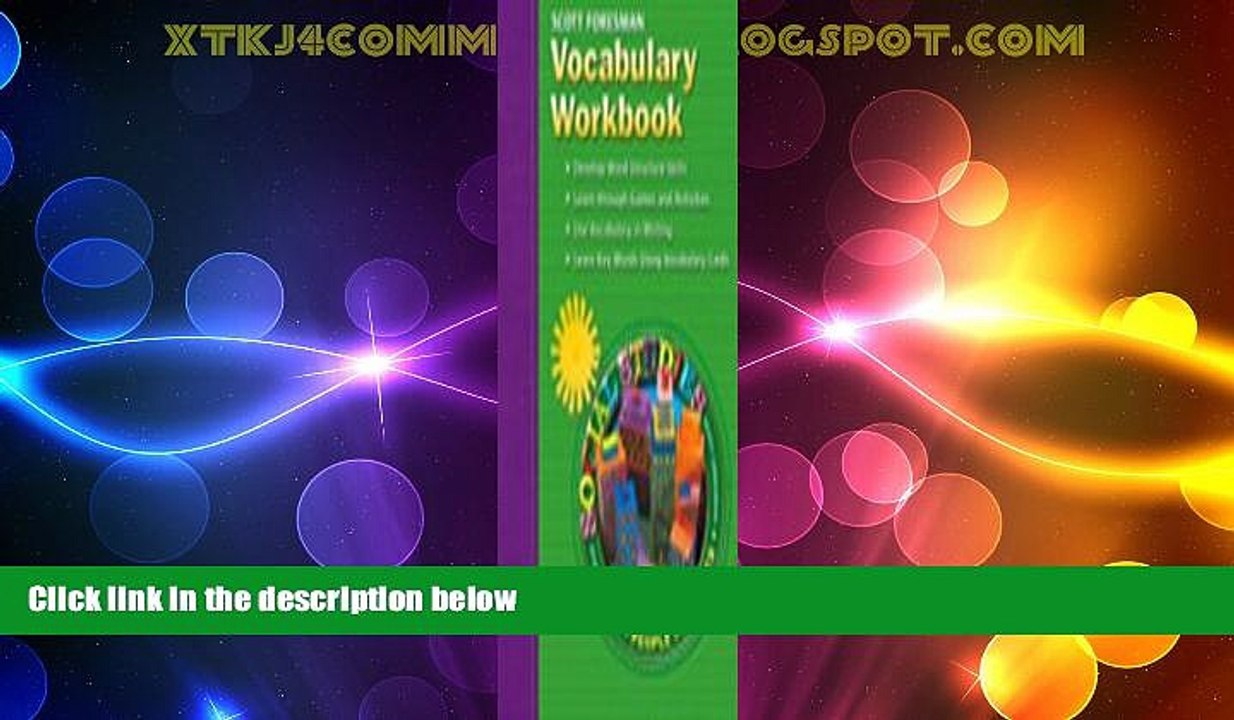 Big Deals  Scott Foresman Vocabulary Workbook: People and Places, Grade 2  Free Full Read Most