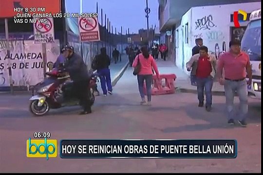 Hoy se reinician obras en puente Bella Unión