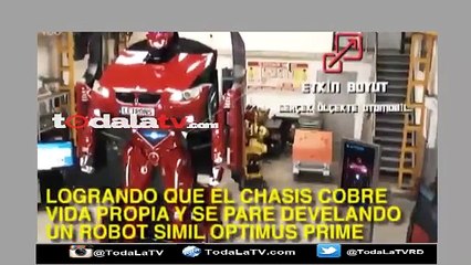 Turcos crean "Transformer" basado en un modelo de BMW-Video