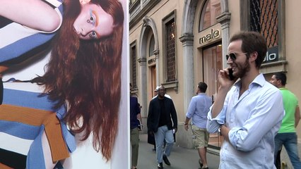 British photographer Rankin brings his work to Milan streets