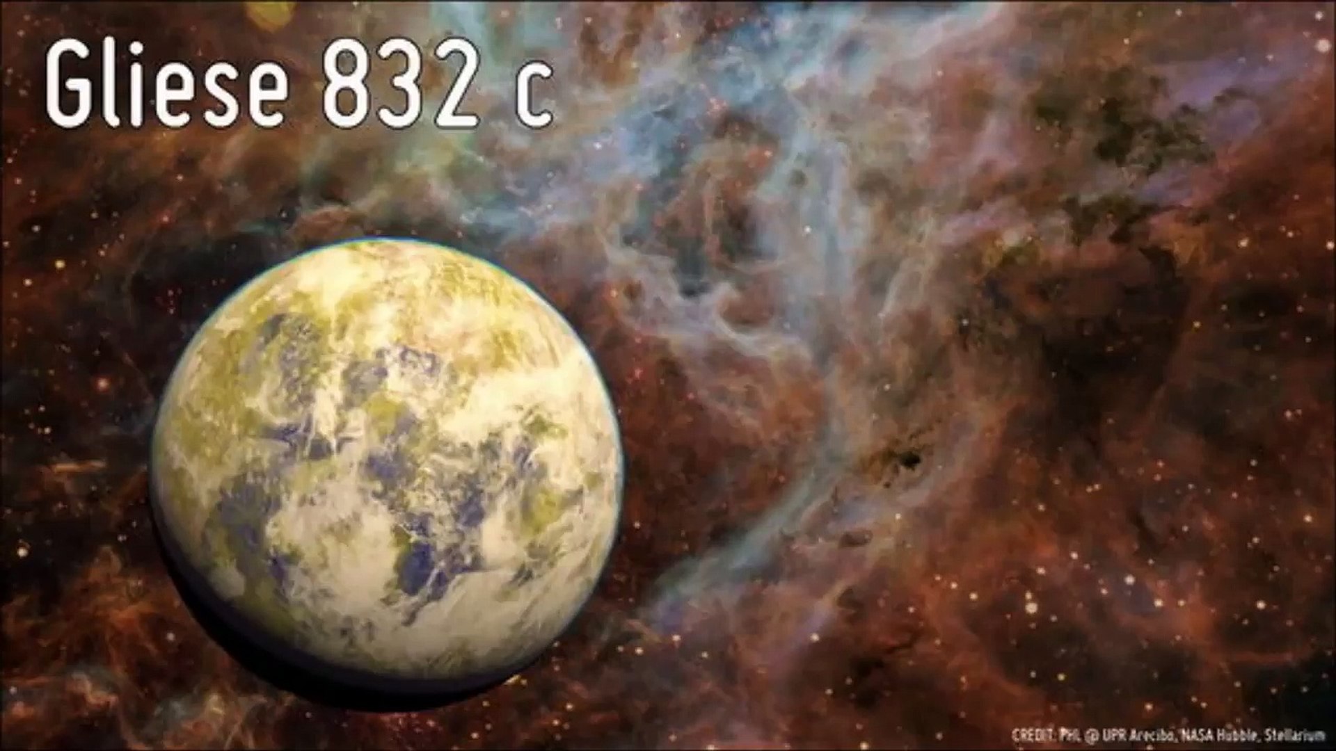 Découverte de l'exoplanète Gliese 832c - Vidéo Dailymotion