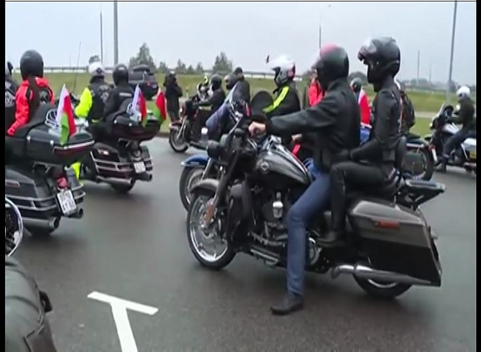 PRESIDENT ON BIKE