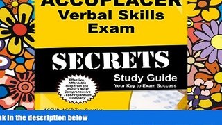 Big Deals  ACCUPLACER Verbal Skills Exam Secrets Workbook: ACCUPLACER Test Practice Questions