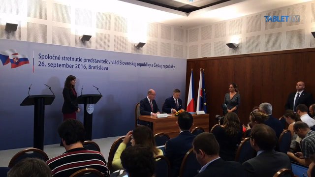 ZÁZNAM: TK premiéra SR R. Fica a premiéra ČR B. Sobotku