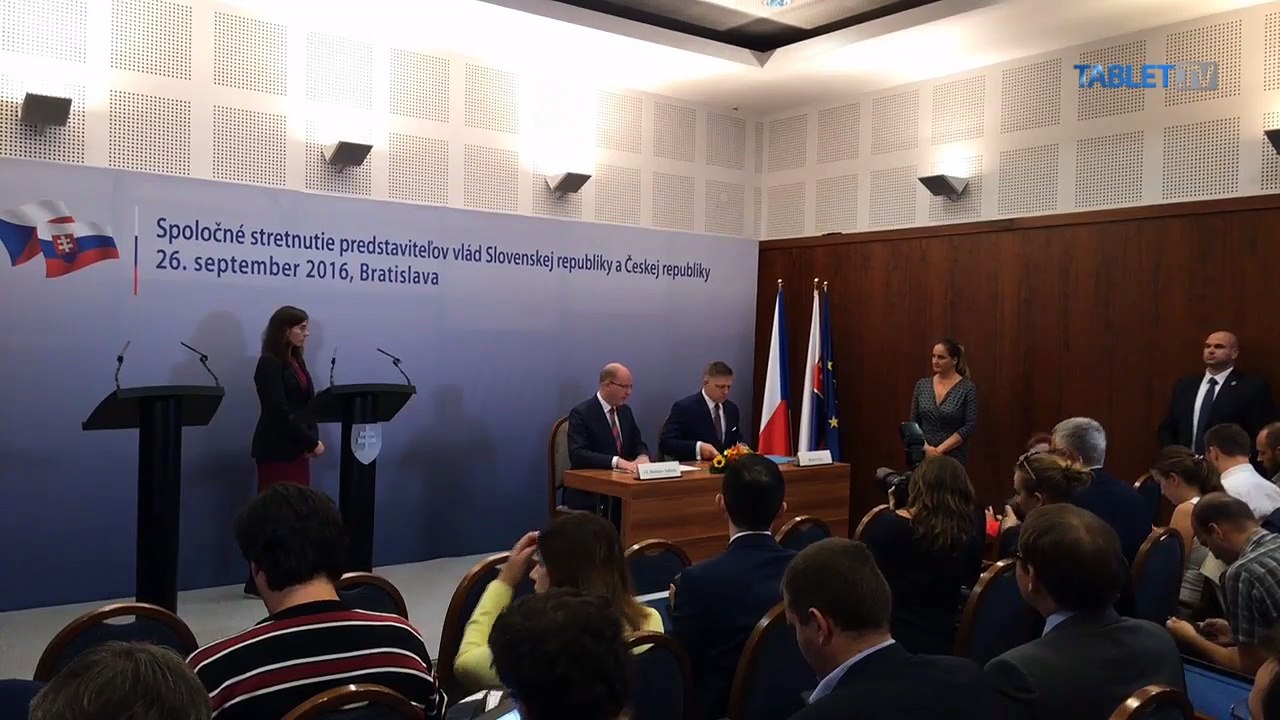 ZÁZNAM: R. FICO: Spoločné rokovanie vlád nie je len nostalgiou 